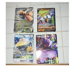 Nintendo Pokemon TCG Mixed Card Lot Dragonite Galarian Sirfetch'd Snorlax Gengar - Image 1
