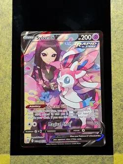 007 - Original Owner Sylveon V TG14/TG30 Brilliant Stars Trainer Pokemon TCG - Image 1