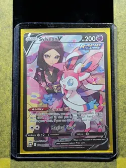 007 - Original Owner Sylveon V TG14/TG30 Brilliant Stars Trainer Pokemon TCG - Image 3
