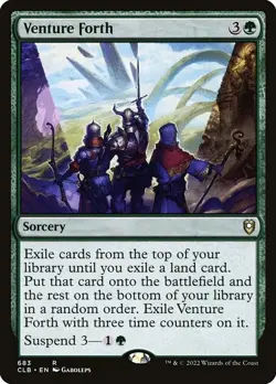 Venture Forth - Commander Legends: Battle for Baldur's Gate | MTG Card - Image 1