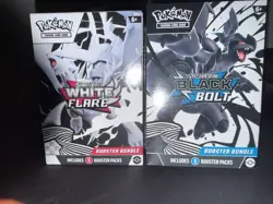 Pokemon TCG Black Bolt & White Flare Booster Bundles, NEW & SEALED - Image 1