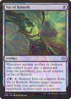 Foil Vat of Rebirth - Phyrexia: All Will Be One | MTG Card - Image 1