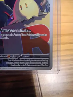 Pokemon TCG Team Rocket's Mimikyu Illustration Rare 238/217 Ascended Heroes - Image 4