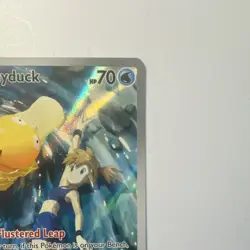 Pokemon TCG Misty's Psyduck Illustration Rare Holo 193/182 Sv10 70 HP - Image 3