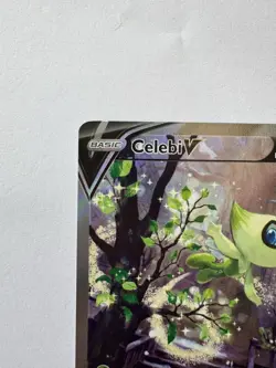 Pokemon TCG Celebi V Fusion Strike Alternate Art Card 245/264 NM - Image 3