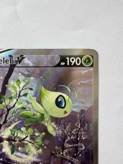 Pokemon TCG Celebi V Fusion Strike Alternate Art Card 245/264 NM - Image 4