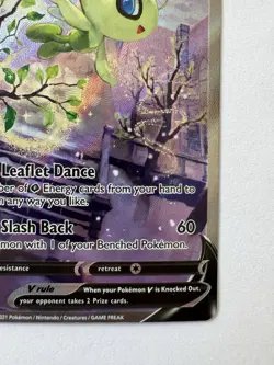 Pokemon TCG Celebi V Fusion Strike Alternate Art Card 245/264 NM - Image 5