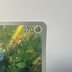 Pokemon TCG Bulbasaur Illustration Rare Full Art Holo 166/165 Sv151 Basic 70 HP - Image 3