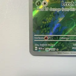 Pokemon TCG Bulbasaur Illustration Rare Full Art Holo 166/165 Sv151 Basic 70 HP - Image 5