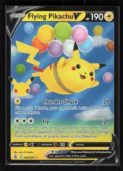 Flying Pikachu V Holo Ultra Rare Pokemon Celebrations 006/025 NM - Image 1