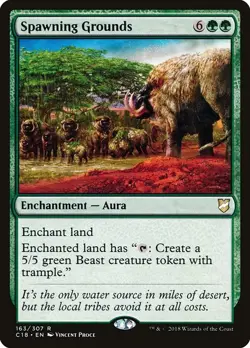Spawning Grounds - Commander 2018 | MTG Card - Image 1