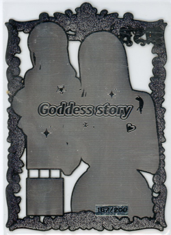 ❤BOA HANCOCK - #167/200 - SILVER METAL - Goddess Story Anime Waifu Metal Card - Image 2