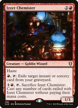 Izzet Chemister - Commander Legends: Battle for Baldur's Gate | MTG Card - Image 1