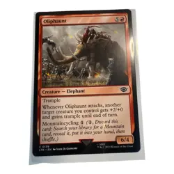 Magic The Gathering Oliphaunt Creature Card MTG LTR 2023 - Image 1