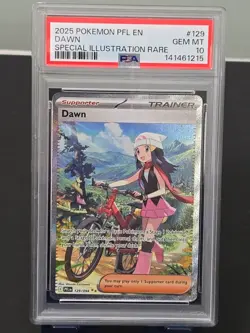 2025 Pokemon PFL EN "DAWN" Special Illustration Rare #129, PSA GEM MINT 10 - Image 1