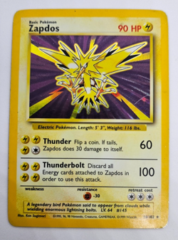 Zapdos - Base Set - LP - FOIL - Pokemon TCG - Image 1