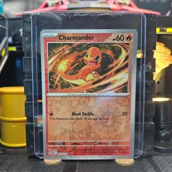 Charmander Obsidian Flames Reverse Holo Pokemon TCG 026/197 Scarlet Violet SV03 - Image 1