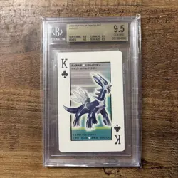 Dialga King of Clubs 2009 Platinum Pokemon Poker Set BGS 9.5 - Image 1