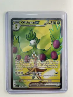 Olithena ex- DRI DE (Deutsch)- Ultra Rare 207/182 – Pokemon Ewige Rivalen - NM - Image 1