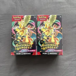 Pokemon Mega Evolution Ascended Heroes Booster Bundle Lot of 2x, Sealed - Image 1