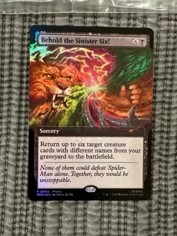 PAX West 2025 Exclusive MTG Magic Spider-Man Promo Comic Card and Playmat - Image 2