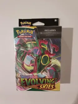 Pokemon TCG - Sword & Shield Evolving Skies - 3 Pack Hanger Box Sealed NEW - Image 1