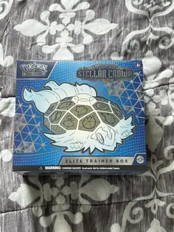 Pokemon TCG Scarlet & Violet Stellar Crown Elite Trainer Box ETB New Sealed - Image 1