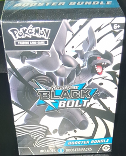 Pokemon TCG Scarlet & Violet: Black Bolt Booster Bundle Box - 6 Packs English - Image 1