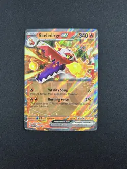 Pokemon TCG Skeledirge ex SVP 034 Black Star Promo Ultra Rare Holo NM - Image 1