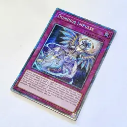 Yu-Gi-Oh! Rarity Collection V Dominus Impulse RA05-EN080 – Platinum Secret Rare - Image 1