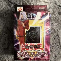 Yugioh! 2002 Starter Deck Pegasus Unlimited Edition Case Fresh Unpunched - Image 1