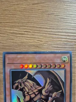MISPRINT NO NAME COLLECTABLE Yu-Gi-Oh The Winged Dragon of Ra RA05 EN130 1ST ED - Image 2