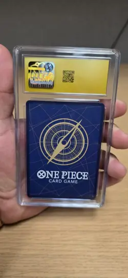 CGC 10 Pristine Luffy OP13-118 SEC Wanted SP Alt Art Carrying on His One Piece - Image 4