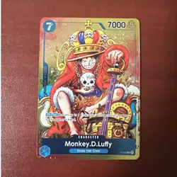 Namco Monkey.D.Luffy Character Promo Foil P-043 One Piece Promotion 7000 EN - Image 1