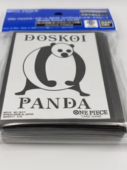 BASE SHOP LIMITED DOSKOI PANDA Official TCG 70 Sleeves One Piece Card Game NEW - Image 5