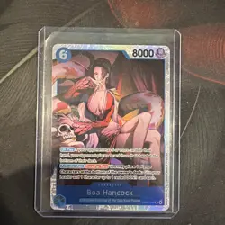 Boa Hancock EB03-026 SR ONE PIECE Tcg Card Game NM Blue - Image 1