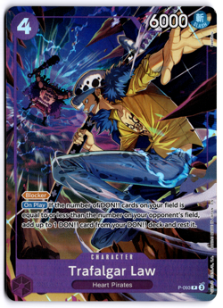 One Piece | Trafalgar Law | P-093 | Illustration Box Vol. 6 PROMO (P) | NM - Image 1