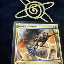 Magic the Gathering MTG Dramatic Rescue (156) Return to Ravnica LP - Image 4