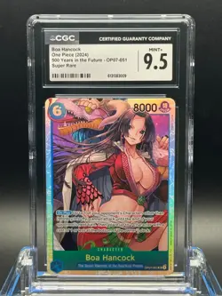 CGC 9.5 MINT+ ✨ - Boa Hancock OP07-051 Emperors in the New World Foil - Image 1