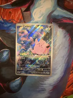 Clefairy ME03: Perfect Order 094/088 Pokemon Card Illustration Rare NM - Image 4
