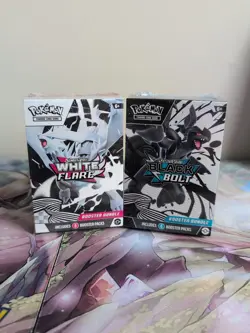 Pokemon TCG Black Bolt And White Flare Booster Bundles x2 New Sealed - Image 1