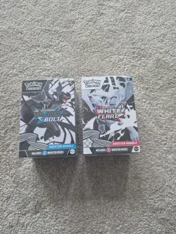Pokemon TCG Black Bolt And White Flare Booster Bundles x2 New Sealed - Image 1