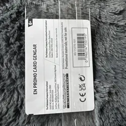 Pokemon Gengar Promo Holo Card GameStop Exclusive w/ SWIRL PSA 10 contender - Image 5