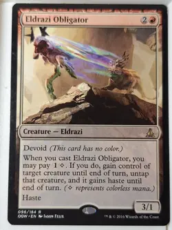 Eldrazi Obligator - Oath of the Gatewatch - Magic the Gathering MTG Nice! - Image 1