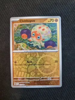 Clobbopus - 051/091 - Reverse Holo - Common - Paldean Fates - Pokemon Card - NM - Image 1