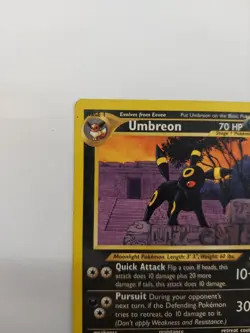 Pokemon Umbreon 32/75 Neo Discovery Rare Regular 2001 English Card - Image 2