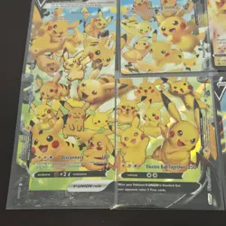 Huge Lot Of 10 Pikachu Pokemon TCG Trading Cards, Pikachu V-Union, Pikachu Vmax - Image 3