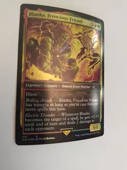 MTG Blanka, Ferocious Friend NM Foil Secret Lair Card - Image 3