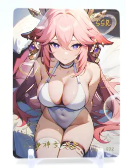 Dream Party - Anime Waifu SSR Trading Card - Image 1