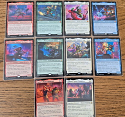 MTG TMNT Commander Mythic and Rare Bundle x10 cards NM Michelangelo Raphael Leo - Image 1